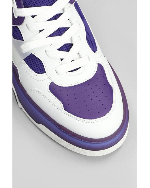 Sneakers Astroloubi in pelle e tessuto Bianco di Christian Louboutin in White da Uomo
