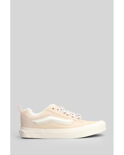 Vans Pink Knu Skool Sneakers
