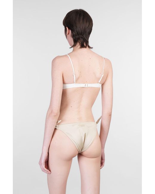 Beachwear Paloma in Poliammide Bianca di Mc2 Saint Barth in Pink