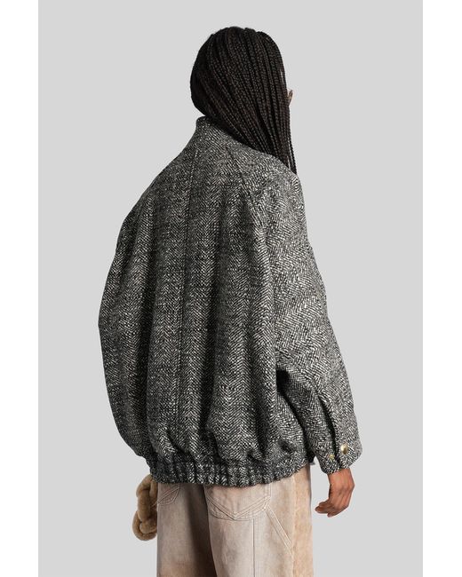 Giacca Casual Lee in Lana Grigia di DARKPARK in Gray