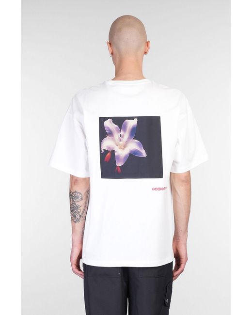 Oamc Peacemaker T-shirt In White Cotton for men