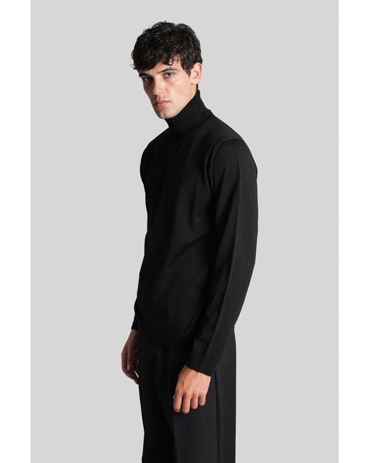 Roberto Collina Knitwear In Black Wool for men