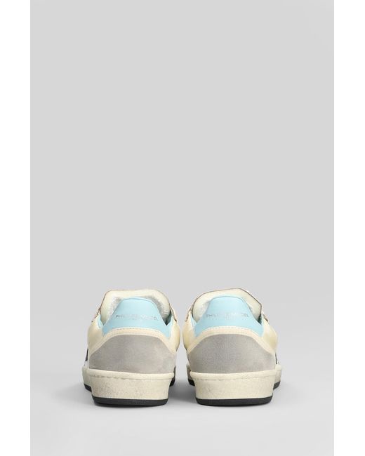 Philippe Model White Pgal Low Sneakers