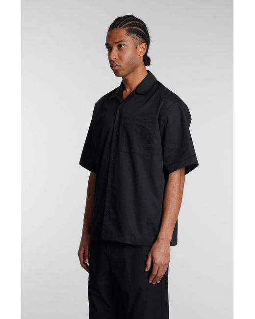 OAMC Shirt In Black Polyester for men