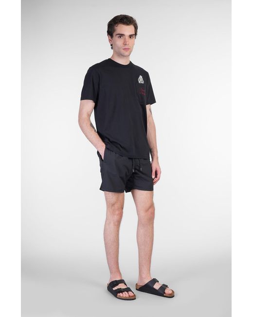 Beachwear Patmos in Poliammide Nera di Mc2 Saint Barth in Blue da Uomo