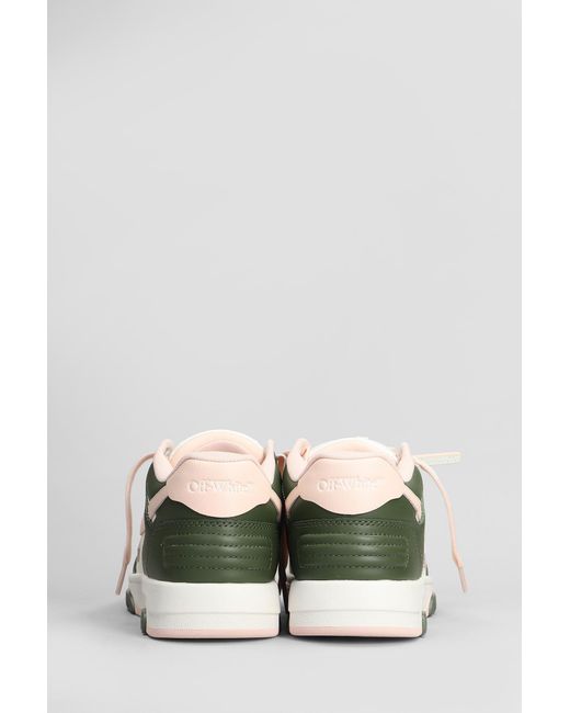 Sneakers Out of office in Pelle Multicolor di Off-White c/o Virgil Abloh