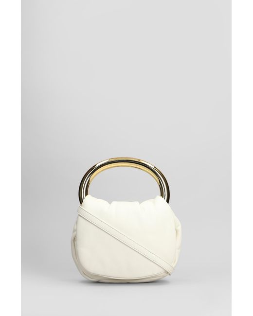 Borsa a spalla in Pelle Beige di Blumarine in Natural