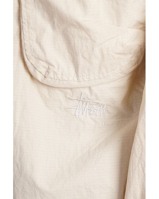 Stussy Natural Shirt In Beige Cotton for men