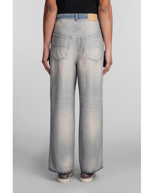 Jeans in Cotone Beige di Balenciaga in Gray da Uomo