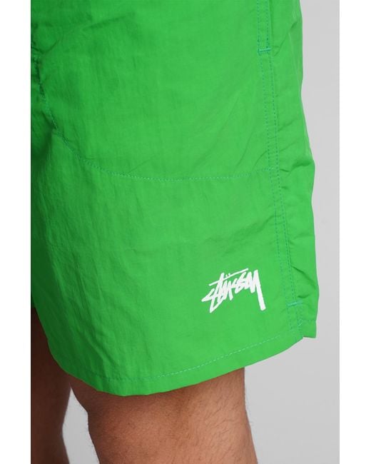 Stussy Beachwear In Green Polyester for men