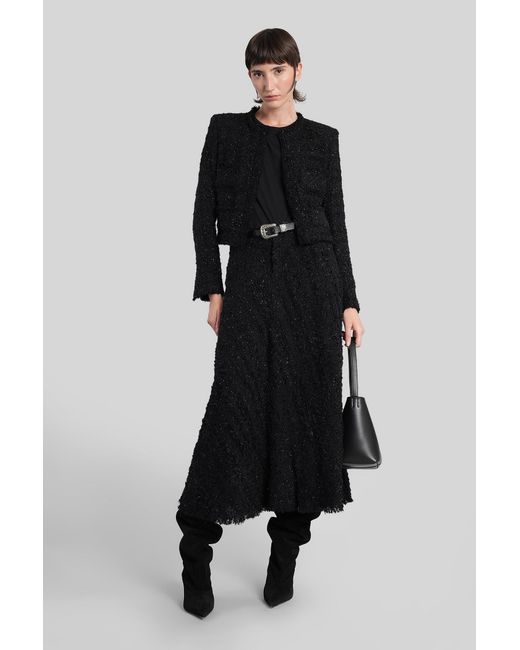 IRO Black Samden Skirt