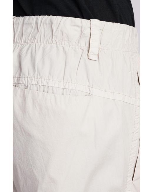 Transit Natural Pants In Beige Cotton for men