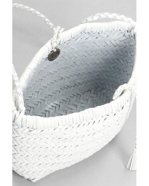 Dragon Diffusion Minsu Shoulder Bag In White Leather