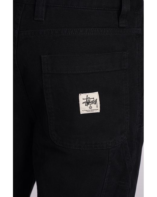 Stussy Jeans In Black Denim for men