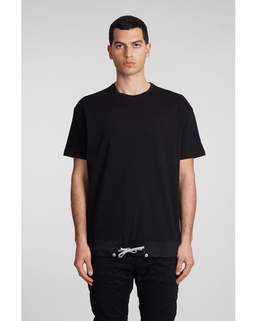 State of Order Bird T-shirt In Black Cotton for men