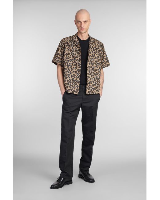 T-Shirt Ay28 in Cotone Nero di Aspesi in Black da Uomo