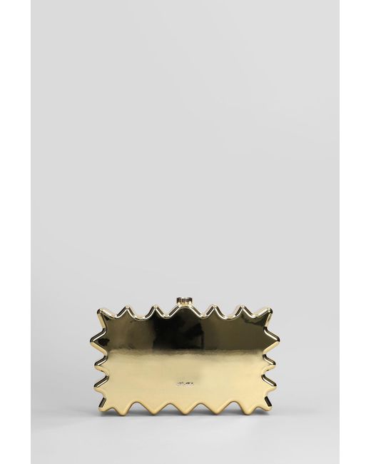 Pochette Paloma in ABS Oro di Cult Gaia in Metallic