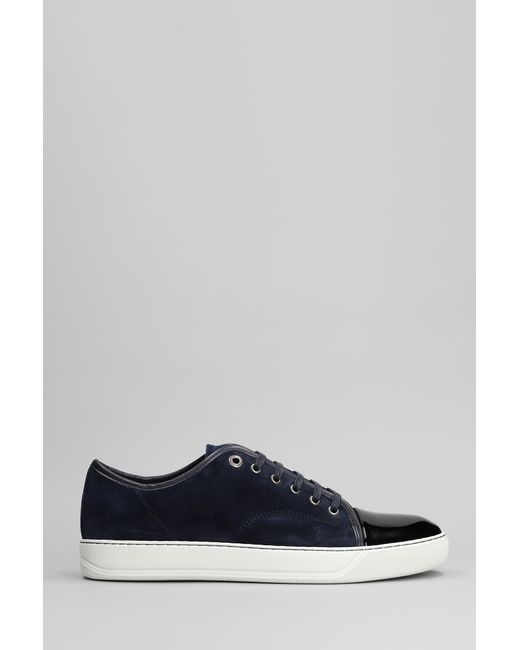 Sneakers Dbb1 in Camoscio Blu di Lanvin in Gray da Uomo