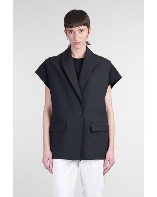Blazer Cynesa in Poliestere Nera di IRO in Black