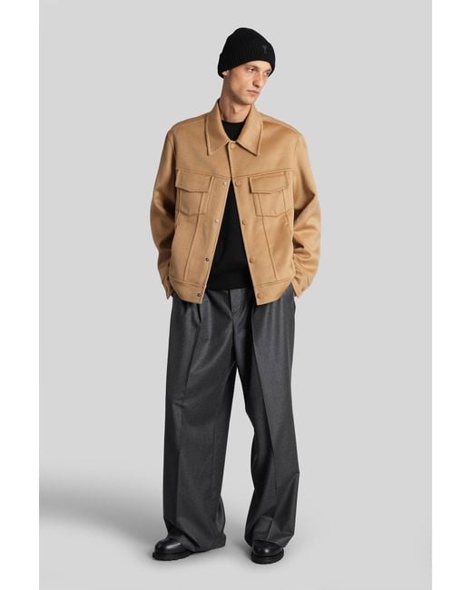 AMI Brown Casual Jacket for men