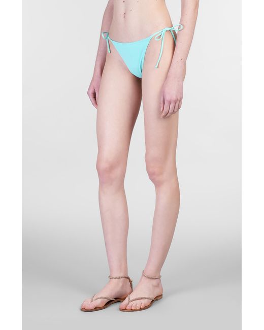 Beachwear Marielle in Poliammide Celeste di Mc2 Saint Barth in Multicolor