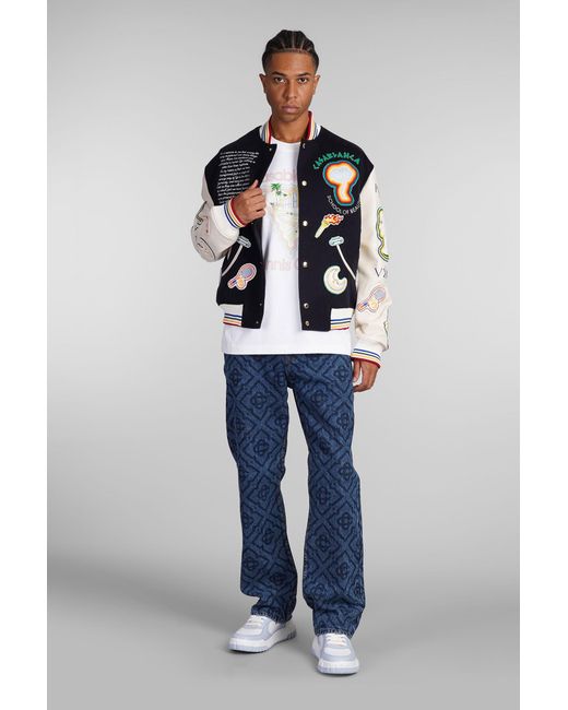 T-Shirt in Cotone Bianco di Casablanca in White da Uomo