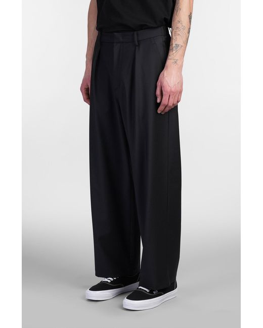 Attachment Pants In Black Polyester for men