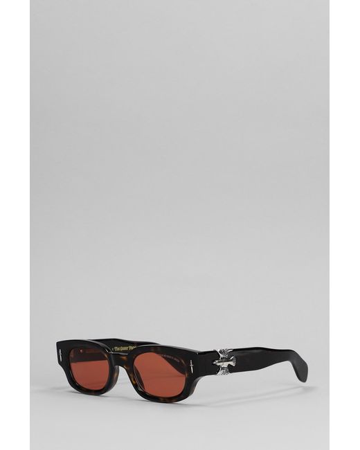 Cutler & Gross Gray The Great Frog Sunglasses In Brown Acetate