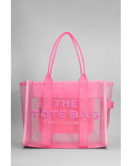 Tote The large tote in Nylon Rosa di Marc Jacobs in Pink