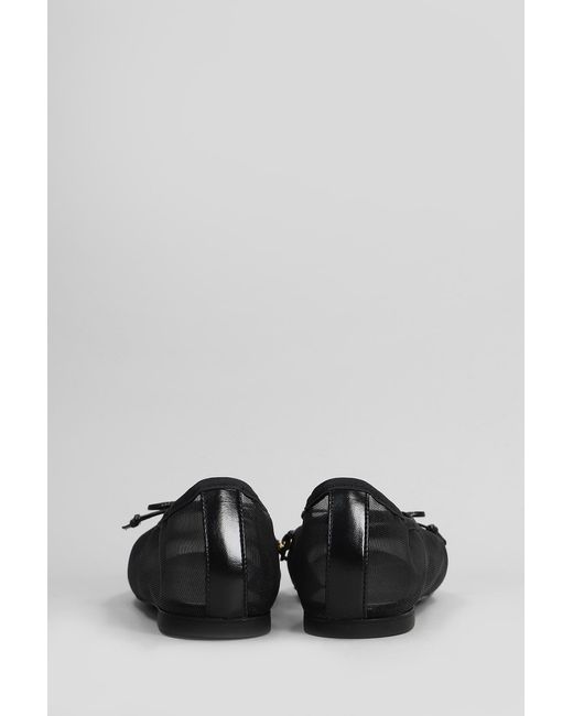 Ballerine Louise in tessuto Nero di Odissi in Gray