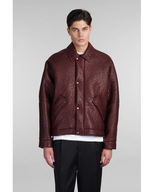 Salvatore Santoro zip-up Leather Jacket | Black | FARFETCH
