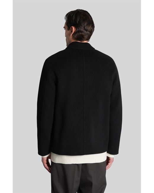 Grifoni In Black Wool for men