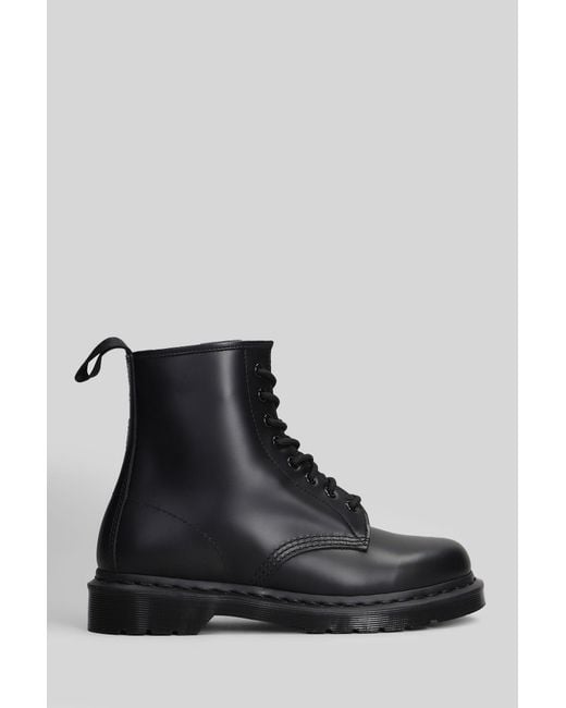 Dr Martens 1460 Mono Combat Boots In Black For Men Lyst dr-martens-1460-mono-combat-boots-in-black-for-men-lyst