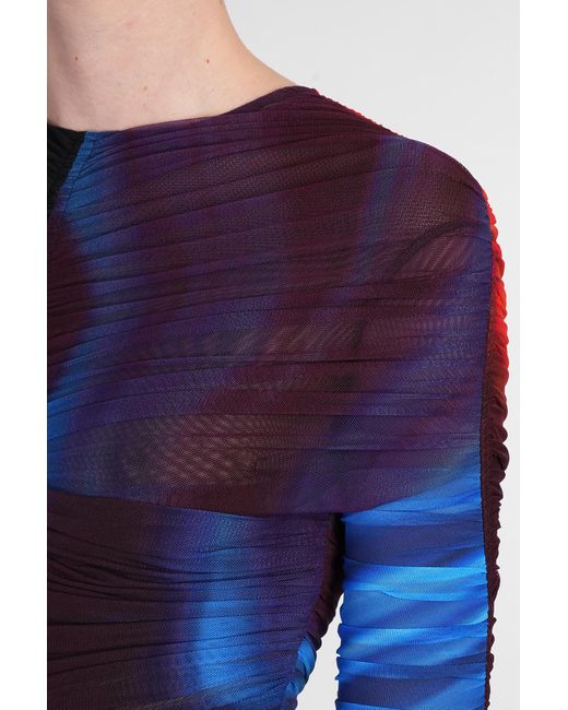 Body in Poliammide Multicolor di Mugler in Blue