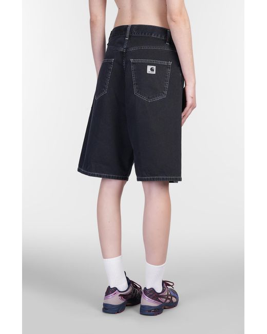 Carhartt Blue Brandon Short Shorts
