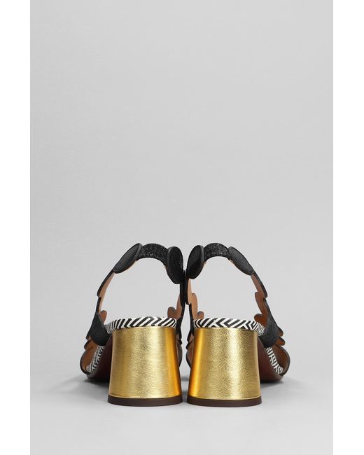 Chie Mihara Roka Sandals In Black Leather