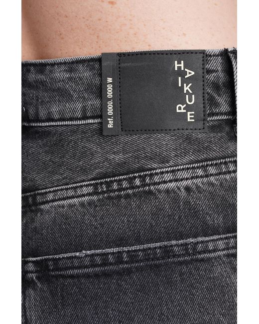 Haikure Winona Jeans In Black Multicolor Cotton
