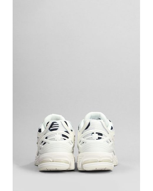 New Balance 1906r Sneakers In White Leather And Fabric