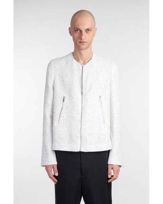 Giacca Casual N 36 in Cotone Beige di SAPIO in White da Uomo