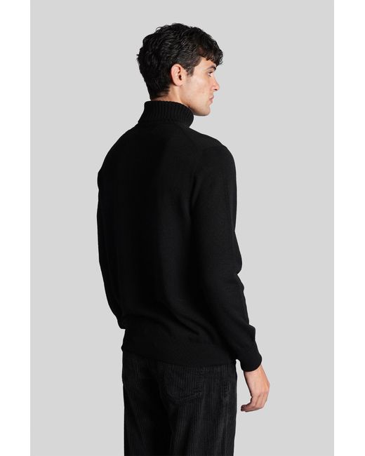 Ballantyne Knitwear In Black Wool for men
