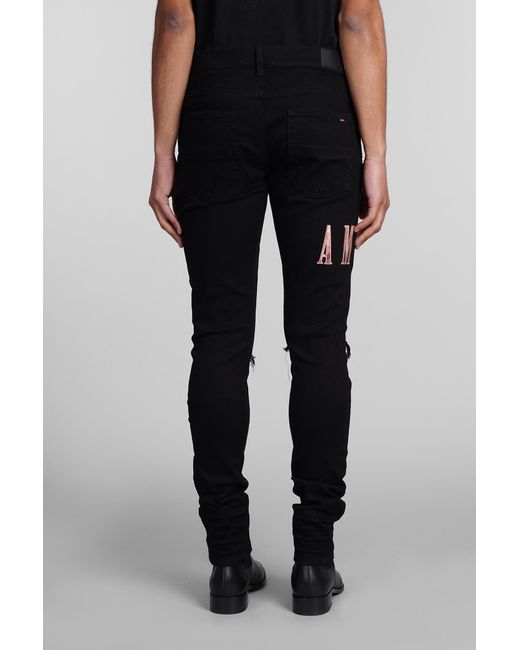 Jeans in Cotone Nero di Amiri in Black da Uomo