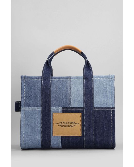 Marc Jacobs The Medium Tote Tote In Blue Denim