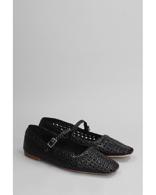 Ballerine in Pelle Nera di Fabio Rusconi in Gray