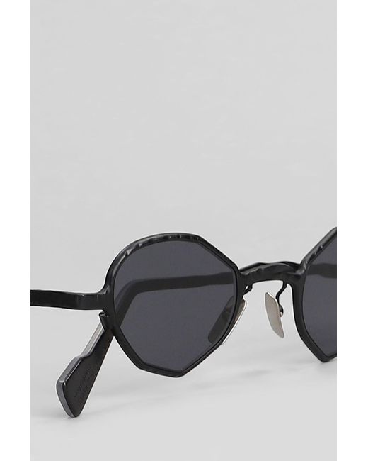 Occhiali Z20 in acetato Nero di Kuboraum in Gray