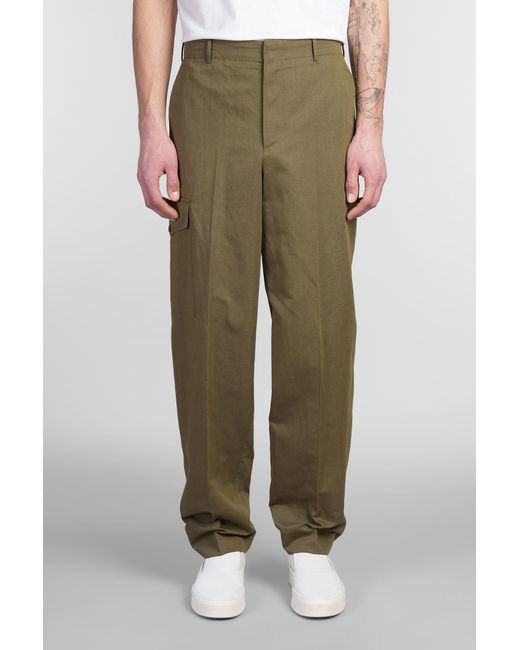 Pantalone BP65 in Cotone Verde di PT Torino in Green da Uomo