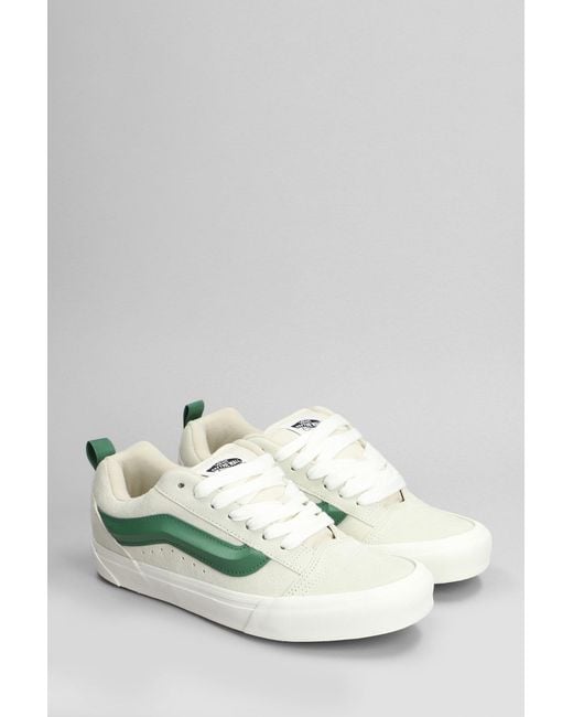 Vans Green Knu Skool Sneakers for men