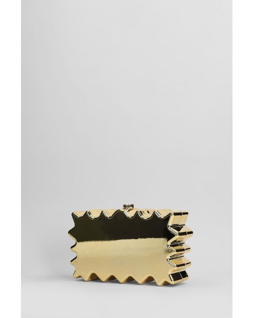 Pochette Paloma in ABS Oro di Cult Gaia in Metallic