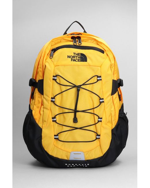 The North Face Yellow Backpack In Synthetic Fibers for men