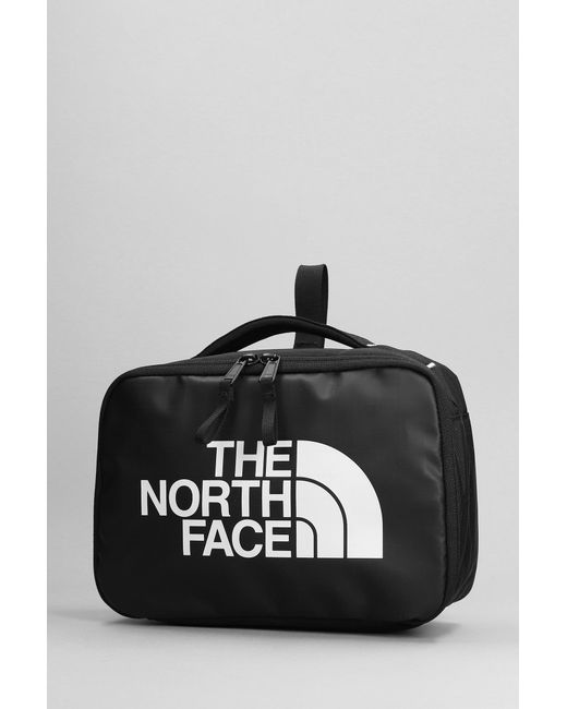 The North Face Gray Hand Bag In Black Polyamide for men