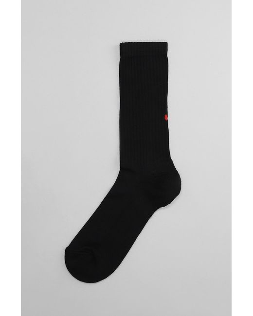 Barrow Socks In Black Cotton